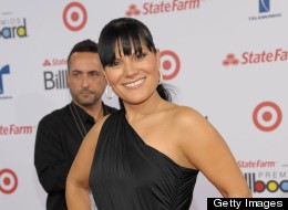 Diana Reyes durante los Latin Billboard 2012 en Miami