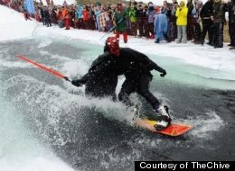Who says a Sith lord can't enjoy some time on the slopes?