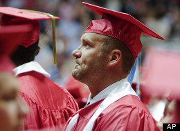 Pittsburgh Steelers quarterback Ben Roethlisberger attends a commencement ceremony to receive his bachelor's degree in education at the campus, Sunday, May 6, 2012, in Oxford, Ohio. Roethlisberger played football for Miami from 2001 to 2003, setting several school passing records, and over the course of several years completed the remaining courses necessary to graduate nine years after leaving for the NFL. (AP Photo/Miami University, Jeff Sabo)