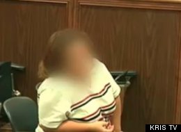 An unidentified victim, shown here at Jose Ortega's sentencing on Monday, says Ortega is innocent.