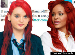 The red-haired rebel has Rihanna's support