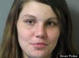 Ashley Barnes, 21, allegedly crushed and killed three kittens with her hands after she was accused of stealing pills.