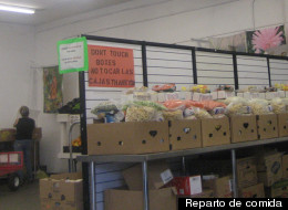 Bodegas con cajas listas para su entrega. (Jorge Macías)