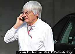 Le grand patron de la Formule Un, Bernie Ecclestone.