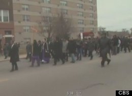 St. Sabina members during a similar anti-violence rally in March of this year.