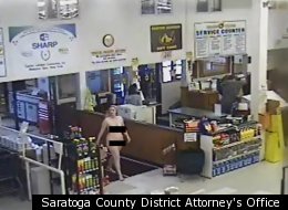 Police say Barbara Lafleur recently stripped off her clothes and went into two New York stores.