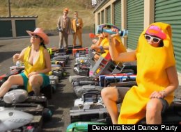 The Decentralized Dance Party, a touring party, will come to downtown Detroit on Saturday, May 19, 2012.