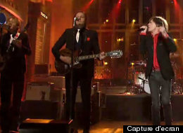 Arcade Fire sur le réseau NBC, le 19 mai 2012. (Capture d'écran)