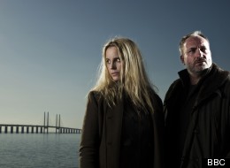 Sophia Helin and Kim Bodnia co-star in The Bridge, another Nordic Noir hit