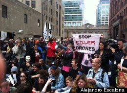 Activistas se lanzan contra la corporación Boeing