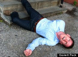 Author Garrett Peck, at the bottom of the