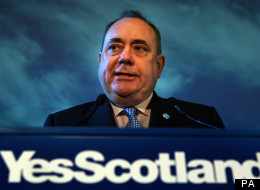 Alex Salmond launched the drive to support Scottish independence on Friday