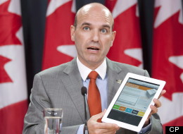 NDP House leader Nathan Cullen discusses measures the party will take to ensure oversight of the federal budget in Ottawa Tuesday May 15, 2012. (CP/Adrian Wyld)