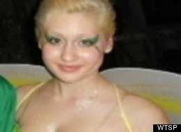 Despite her elaborate get-up, April Spielman, 15, was not allowed to channel her inner Tinkerbell in Disney's Animal Kingdom.