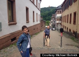 Susan Fabrikant and Michael Botnick in Weinheim, Germany. The Idaho couple got a two-year contract to work in Europe.