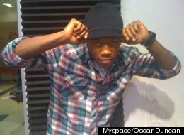 23-year-old Oscar Duncan, whose nickname as a singer was 'Choir Boy,' was shot in the upper body Monday by four males who drove up in a car in Venice, Calif.