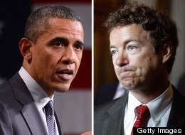 Senator Rand Paul gloated about Governor Scott Walker's Wisconsin recall win, asking Obama if he'd heard about the