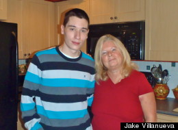 Jake Villanueva and his mom, Stacey