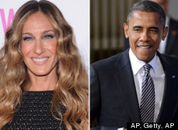 Obama's campaign adds Sarah Jessica Parker and Mariah Carey to its support list.