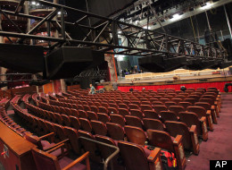Dolby Atmos being installed in the Dolby Theatre.