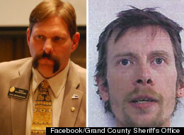 State Rep. Randy Baumgardner on the left (R-Grand) and Michael K. Frierson is pictured on the right