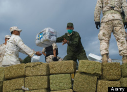 File photo of bales of pot.