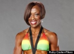 Ruby Carter-Pikes shows off off her amazing body and fitness competition awards.