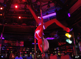 Dancers perform at Mons Venus in Tampa, Fla. Wednesday, Jan. 28, 2009. The Democratic and Repiblican National Conventions are expected to being in big cash for strip clubs in their respective cities.