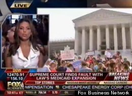 Fox goes ballistic on health care decision.