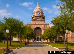 The Texas State Capitol. Texas is one of the 10 states with the highest percentage of residents without health insurance.