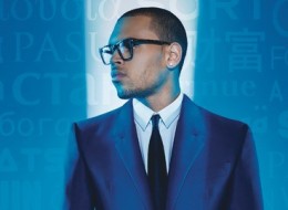 The cover of Chris Brown's new album,