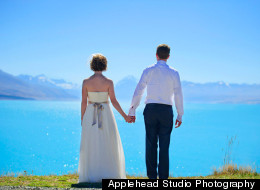 The most epic and beautiful wedding we've ever seen happened in New Zealand.