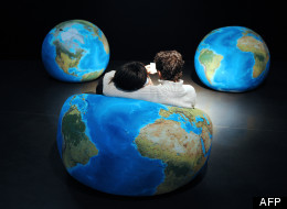 Globe terrestre (illustration).