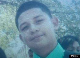 Rony Monzon, who was shot Wednesday night on his porch.