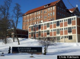 Ashford University's ground campus in Clinton, Iowa.