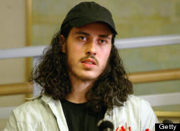 Mehdi Ghezali, the Swede detained by the United States for more than two years at Guantanamo Bay, Cuba, holds a press conference in his hometown of Orebro, 150 kilometers west of Stockholm, July 16, 2004. (BERTIL ERICSON/AFP/Getty Images)