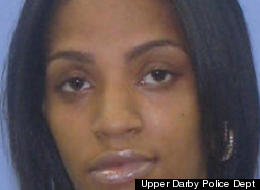 Police officers in Upper Darby, Penn., say Aishana Clayton stole diapers and escaped arrest by wriggling out of her shirt and running to a getaway car topless.