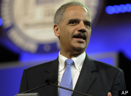 Attorney General Eric Holder speaks at the NAACP annual convention Tuesday, July 10, 2012, in Houston. (AP Photo/Pat Sullivan)
