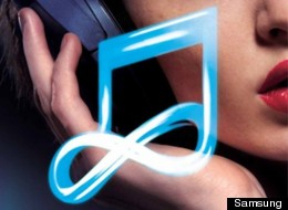 Samsung Music Hub graphic