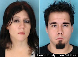 Tina F. Gianakon and Julian R. Call were arrested in a Walmart in Hutchinson, Kansas on charges of lewd and lascivious behavior and theft.