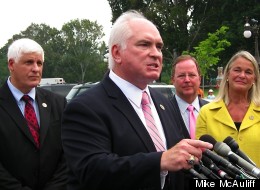 Rep. Mike Kelly (R-Pa.) likened the contraception requirements that took effect today to two of the largest attacks on American soil.