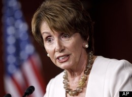 House Minority Leader Nancy Pelosi meets with reporters on Capitol Hill in Washington, D.C., July 26. (AP Photo/J. Scott Applewhite)