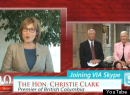 B.C. Premier Christy Clark said the bible helps her make difficult decisions in an interview with the Christian TV show