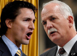 Public Safety Vic Toews suggest on Twitter Thursday that Justin Trudeau and the Liberal Party were behind the Vikileaks campaign which revealed info about his divorce online. (CP)