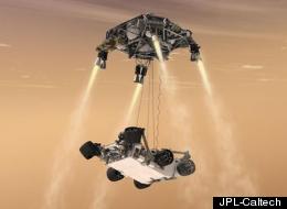 The Mars rover Curiosity is scheduled to touch down around 1:30 AM Sunday night.