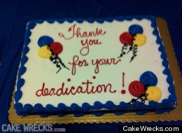 Cake Wrecks: Awkward 50th Birthday And Retirement Cakes