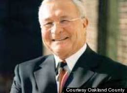 L. Brooks Patterson, Oakland County Executive, was involved in a serious car accident on August 10, 2012 (Courtesy Oakland County).