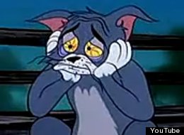 Even cartoon characters get the blues.
