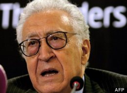 Lakhdar Brahimi à Khartoum, le 27 mai 2012. (AFP)
