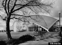 1953 Kresge Auditorium, MIT Campus, by Eero Saarinen